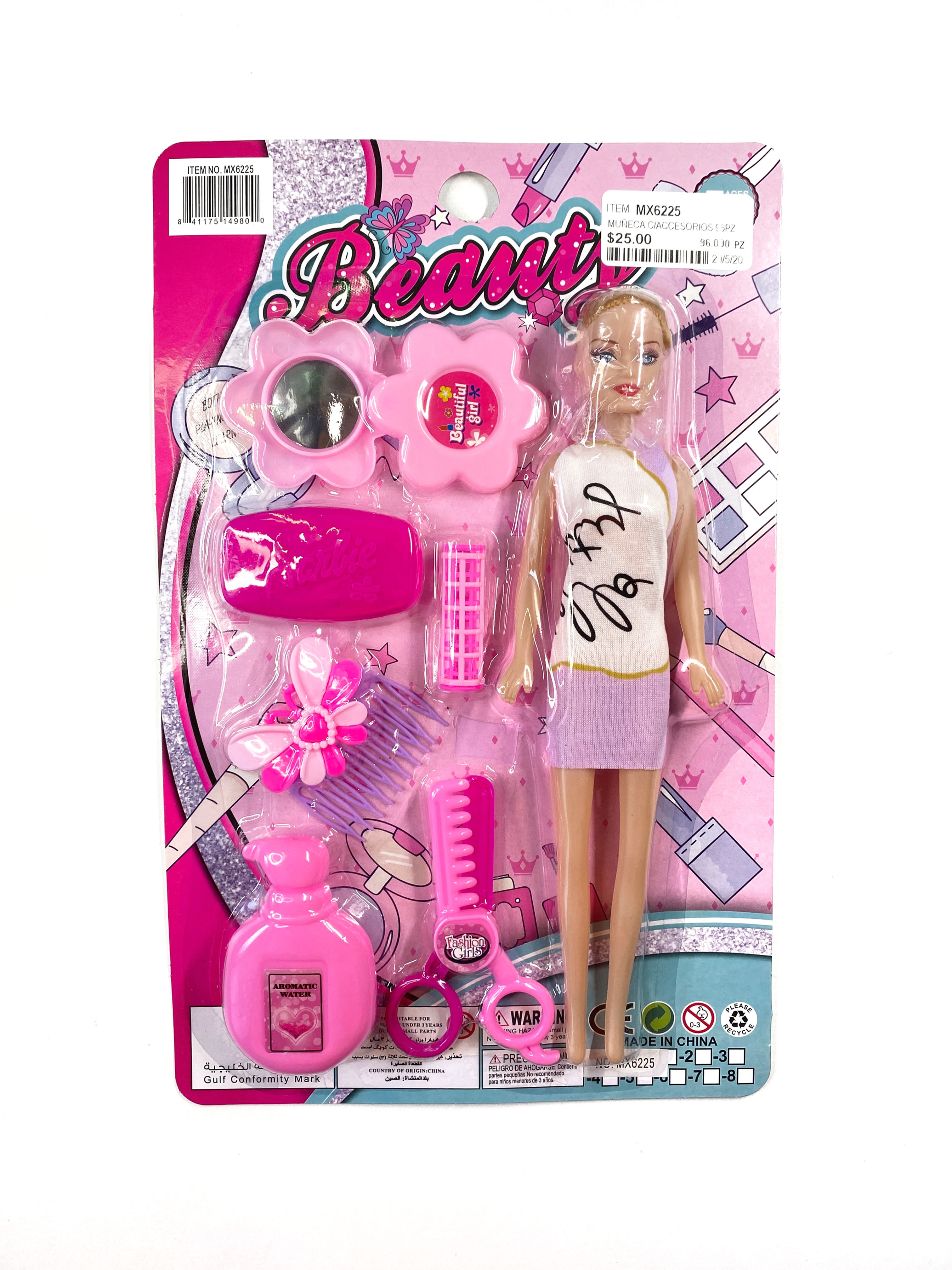 MUÑECA C/ACCESORIOS MX6225