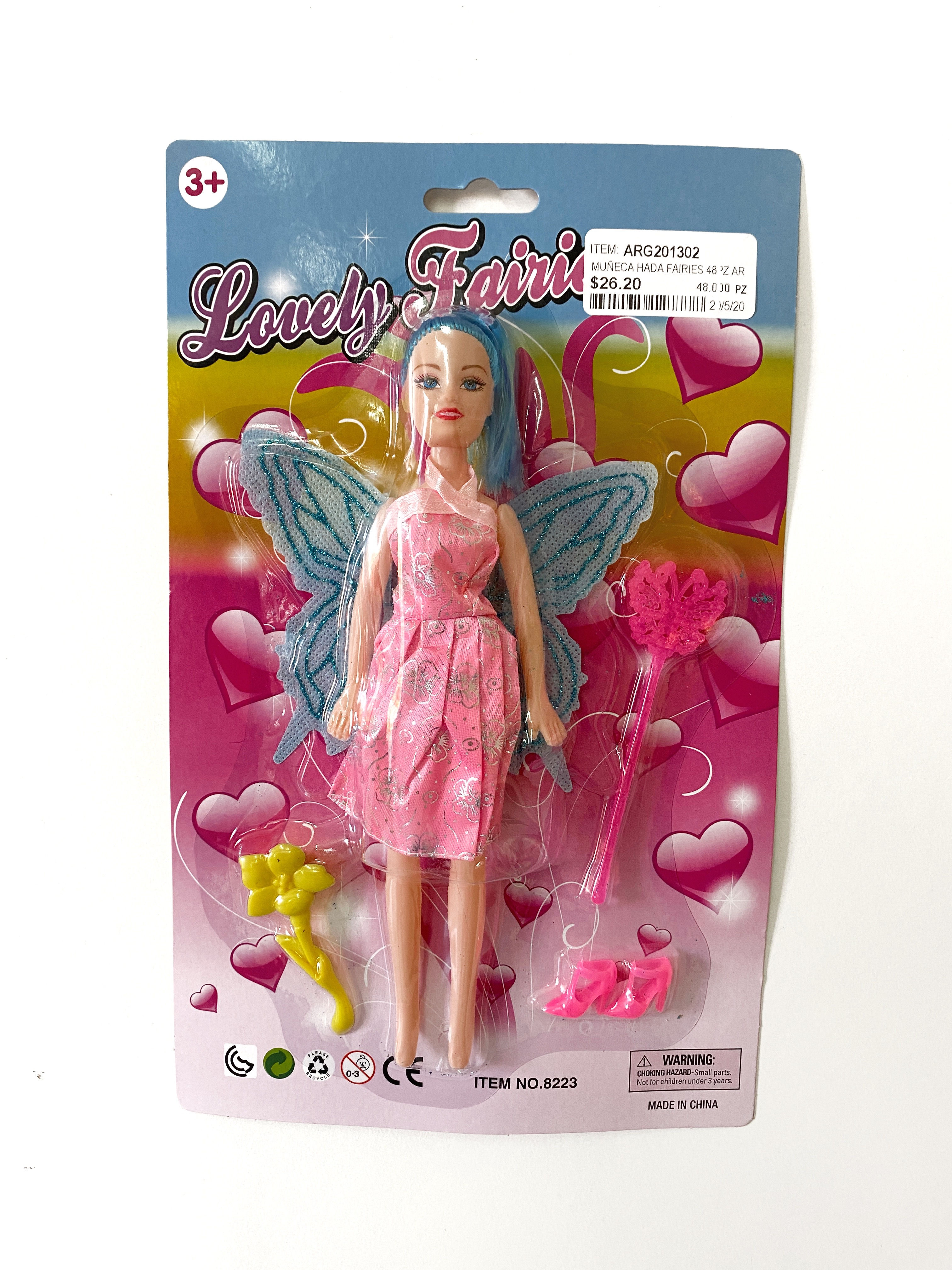 MUÑECA HADA FAIRIES ARG201302