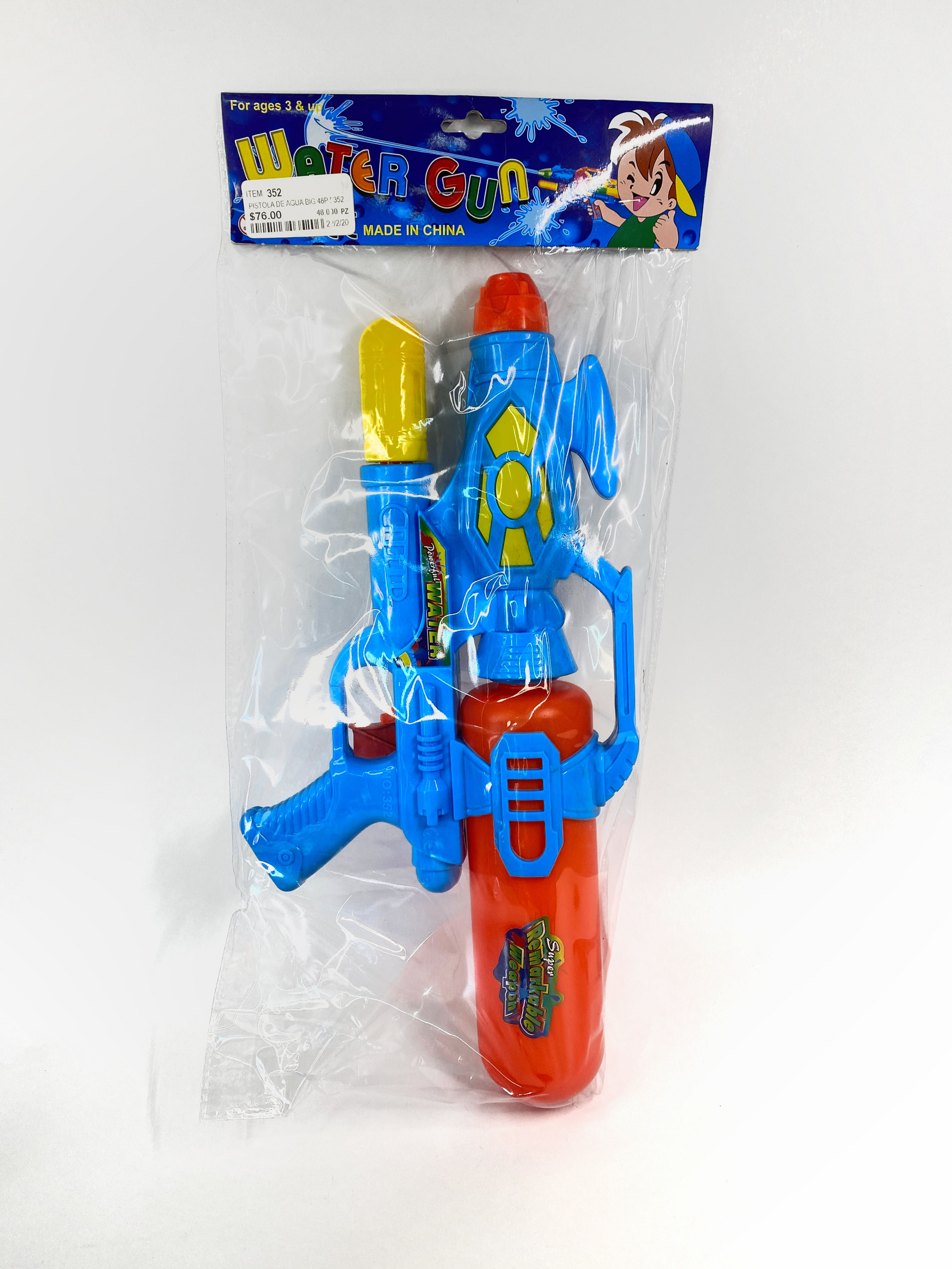 PISTOLA DE AGUA 48PZ 352