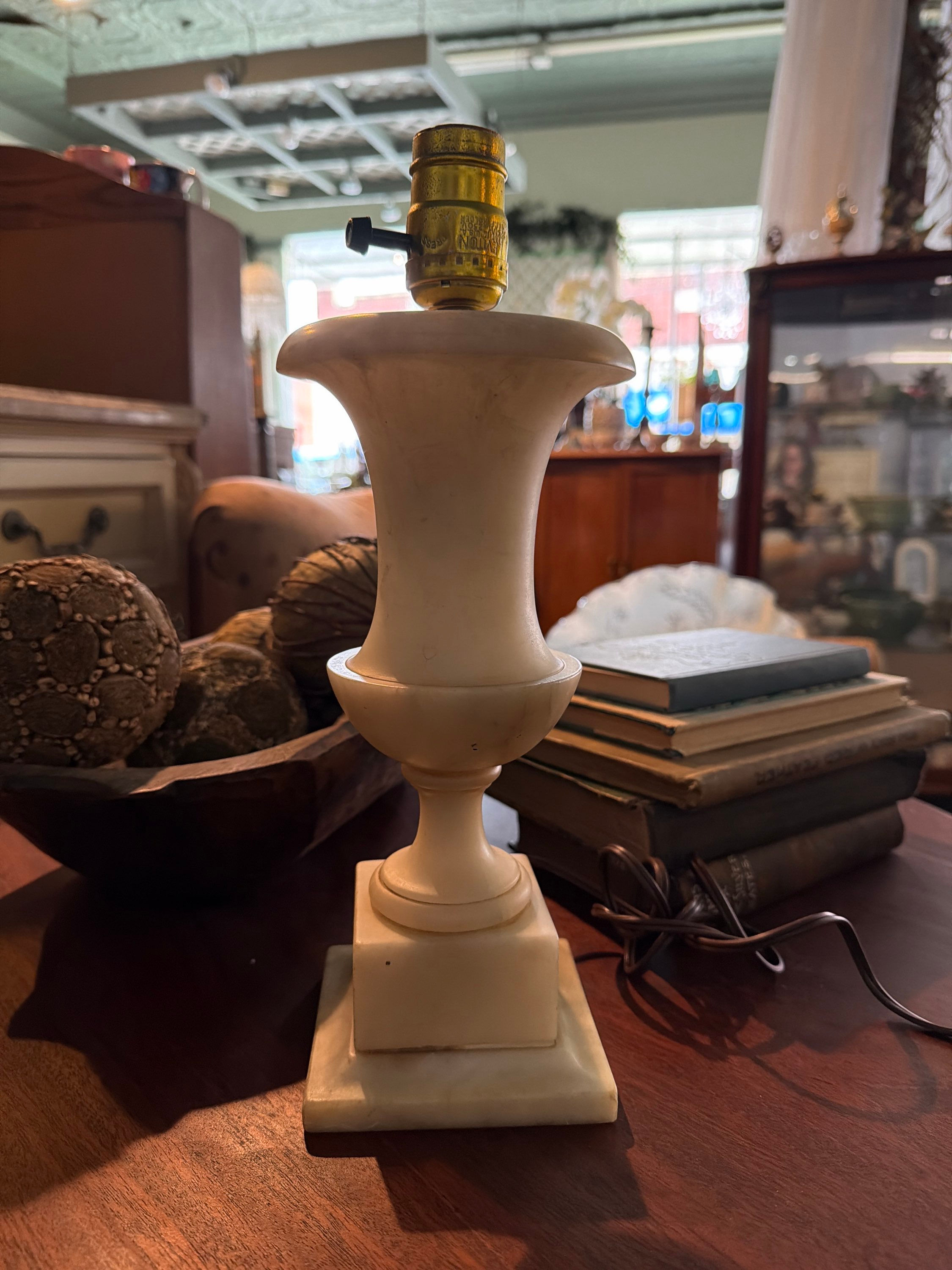 Marble Alabaster Stone Lamp