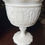Thumbnail: Milka Vintage Milk Glass Pedestal Dish