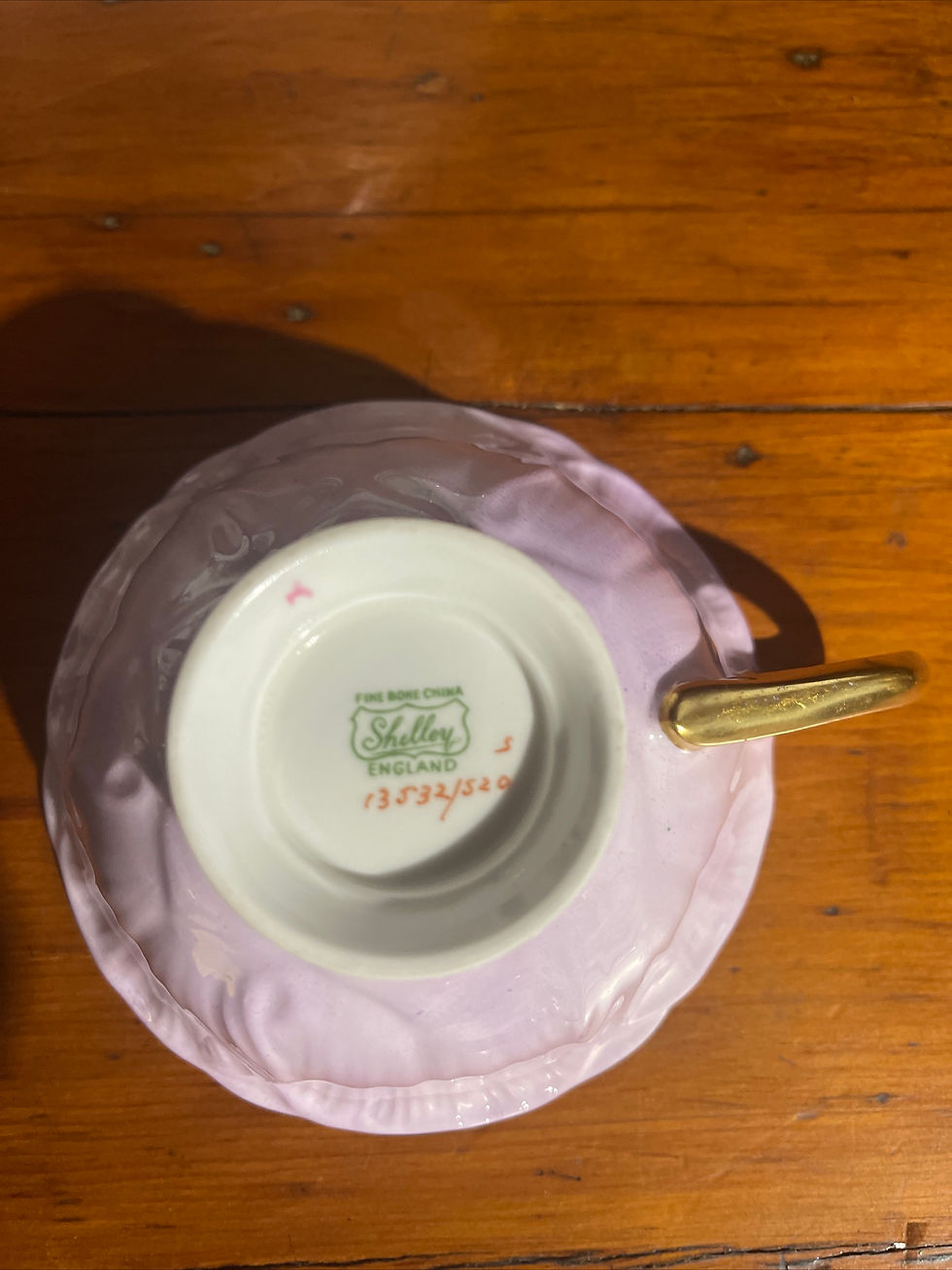 Thumbnail: Shelley England Bone China Oleander  