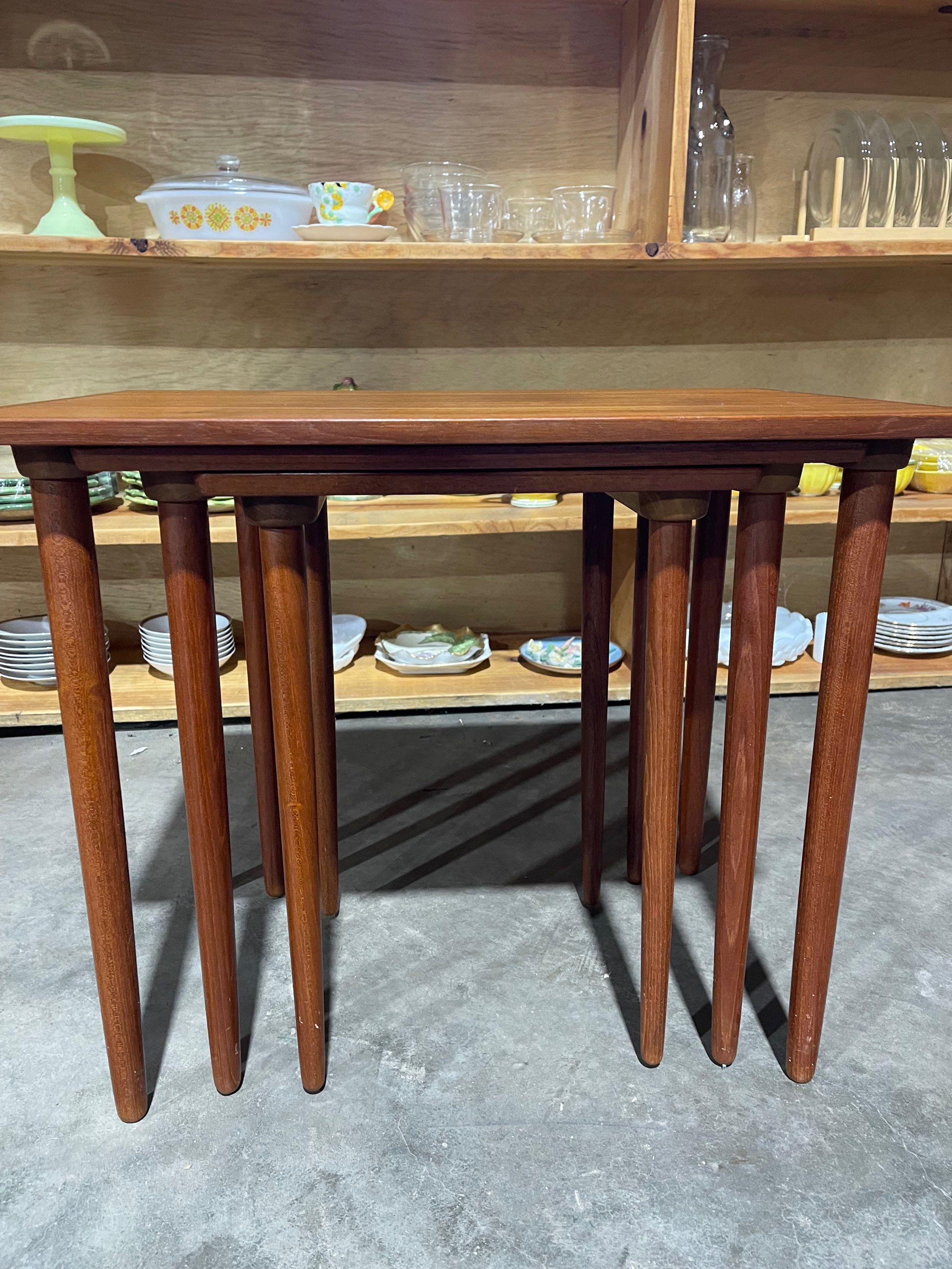 MCM Danish Nesting Tables set of 3