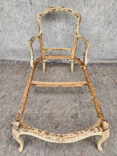 Thumbnail: Antique French Chaise Lounge frame