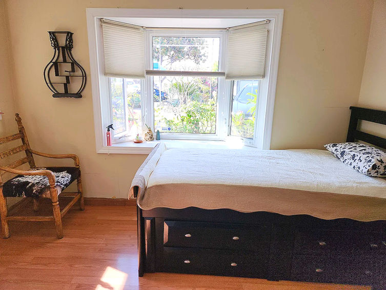 Enjoy comfort and privacy in our spacious single bedroom, designed for restful nights and peaceful living. Each room is furnished for safety, independence, and a home-like feel.