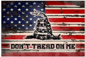 A patriotic american flag.
