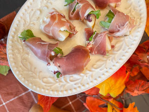 5-Ingredient Prosciutto & Pear Bites