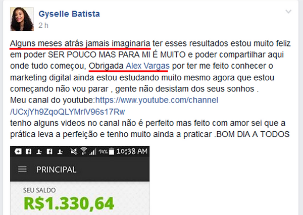 Extrato formula negocio online