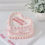Thumbnail: Pink Vintage Heart Valentine's Anniversary Girl Birthday Cake