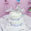 Thumbnail: Purple Butterfly  Birthday Cake - mutible layers 