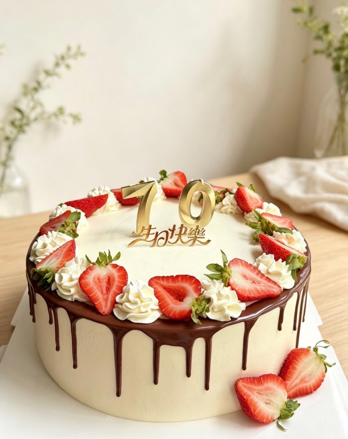 Strawberry cake