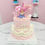 Thumbnail: Deer Girl Birthday Cake - mutible layers