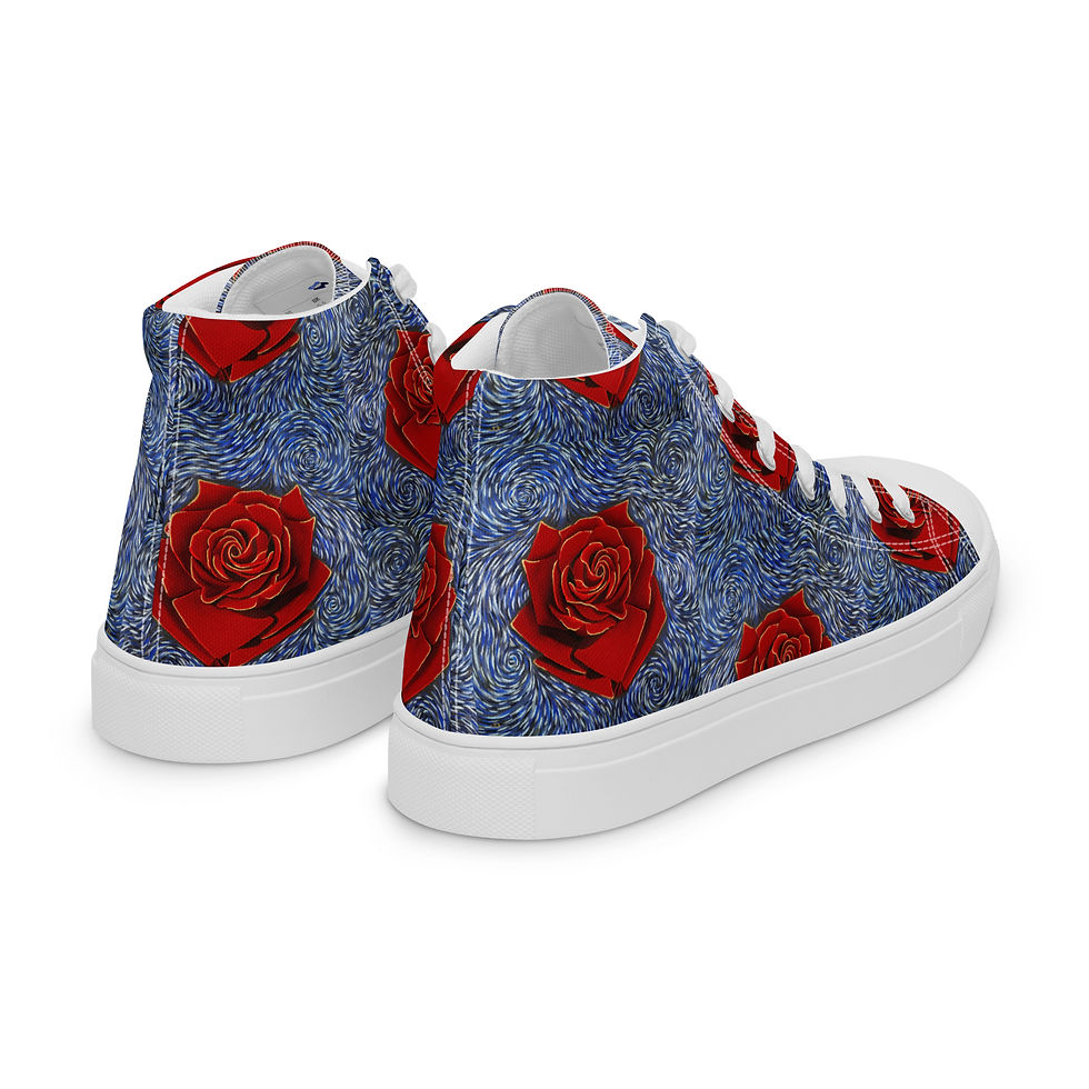Thumbnail: Women’s high top canvas shoes