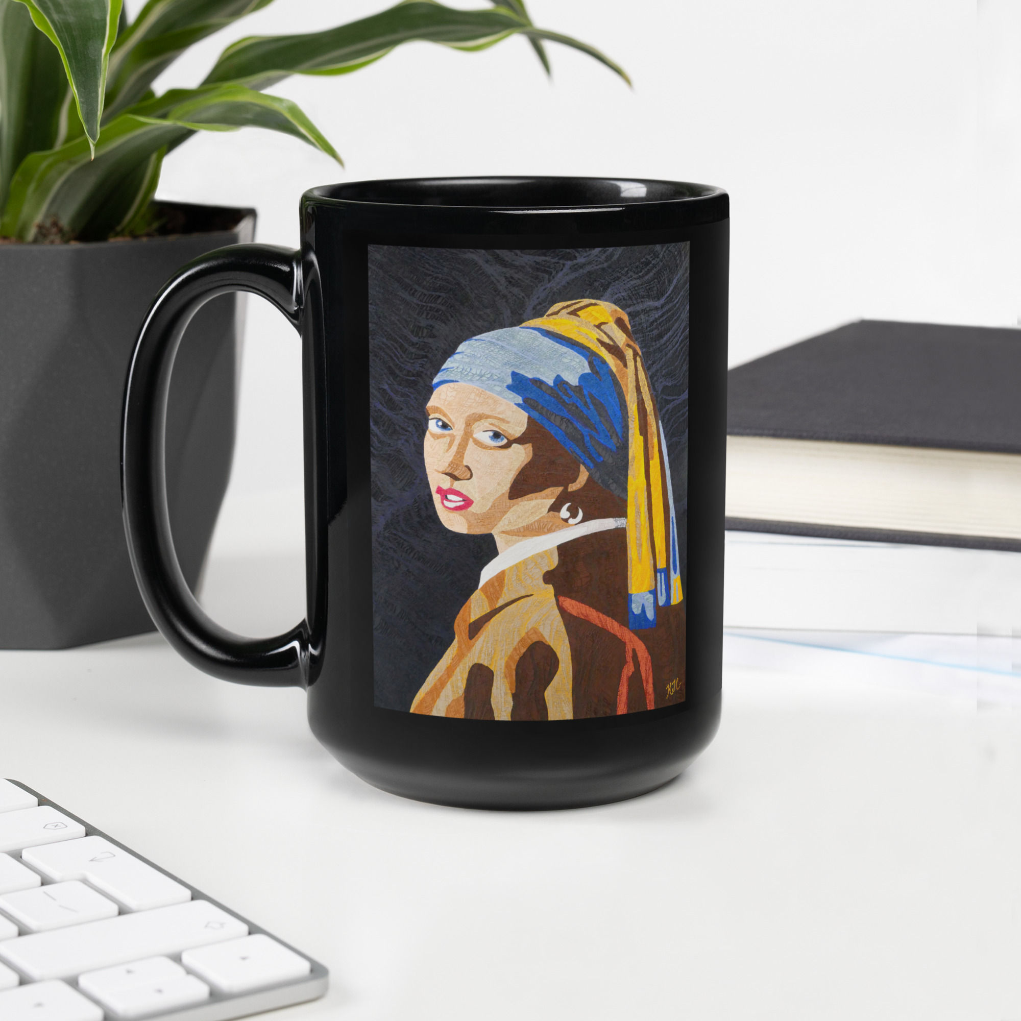 Black Glossy Mug