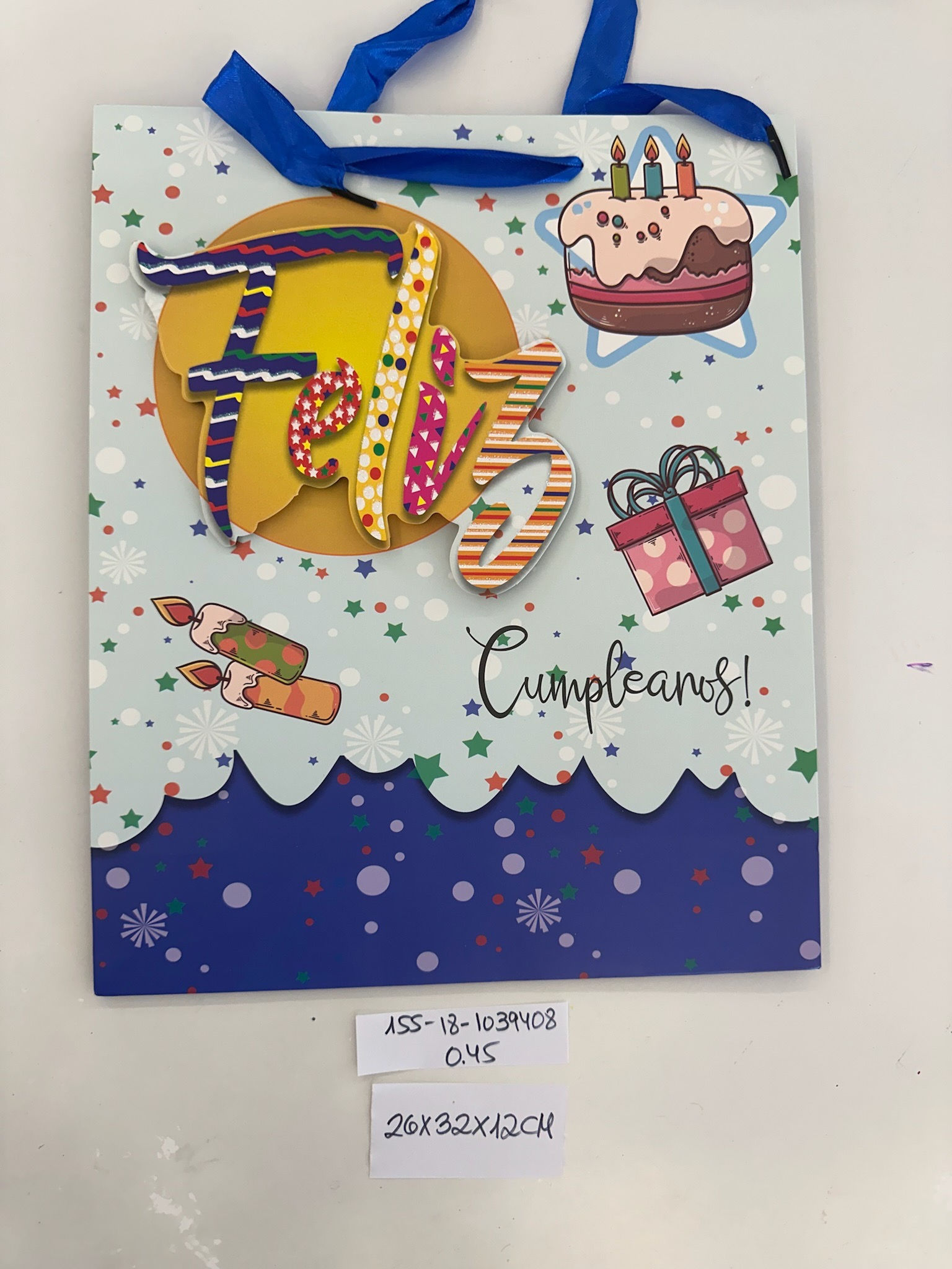 Bolsa de Regalo - Feliz Cumpleaños
