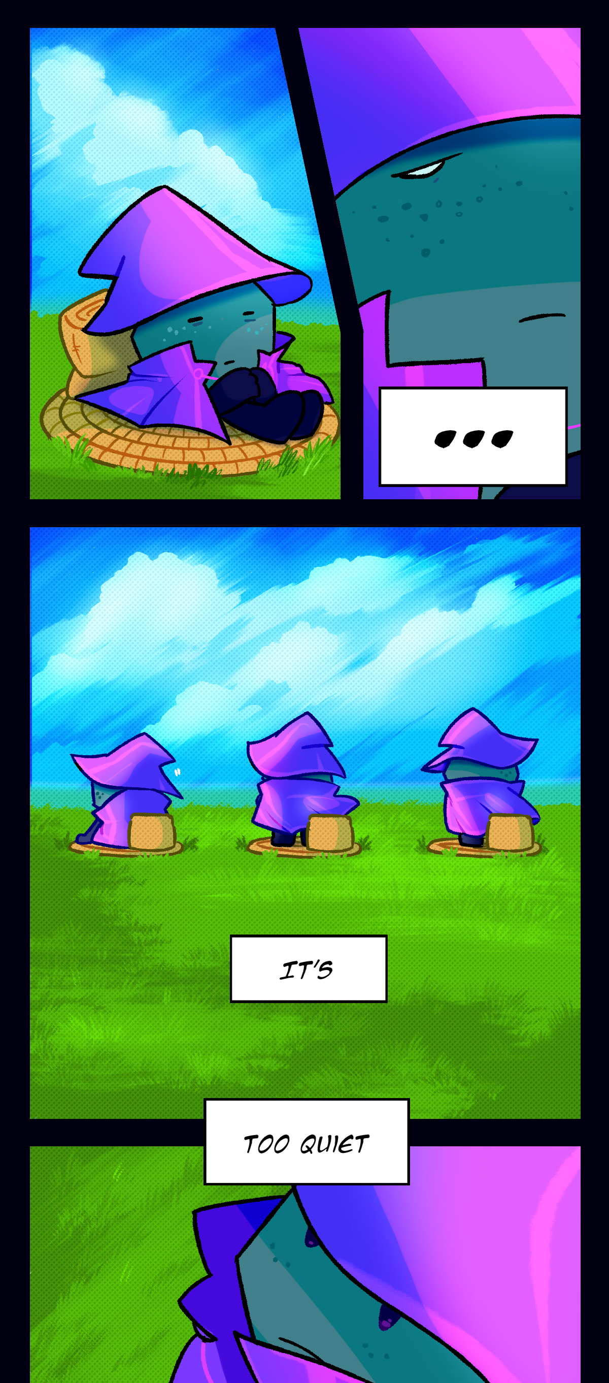 Objectified object show web comic, episode 19, Hive, Comet