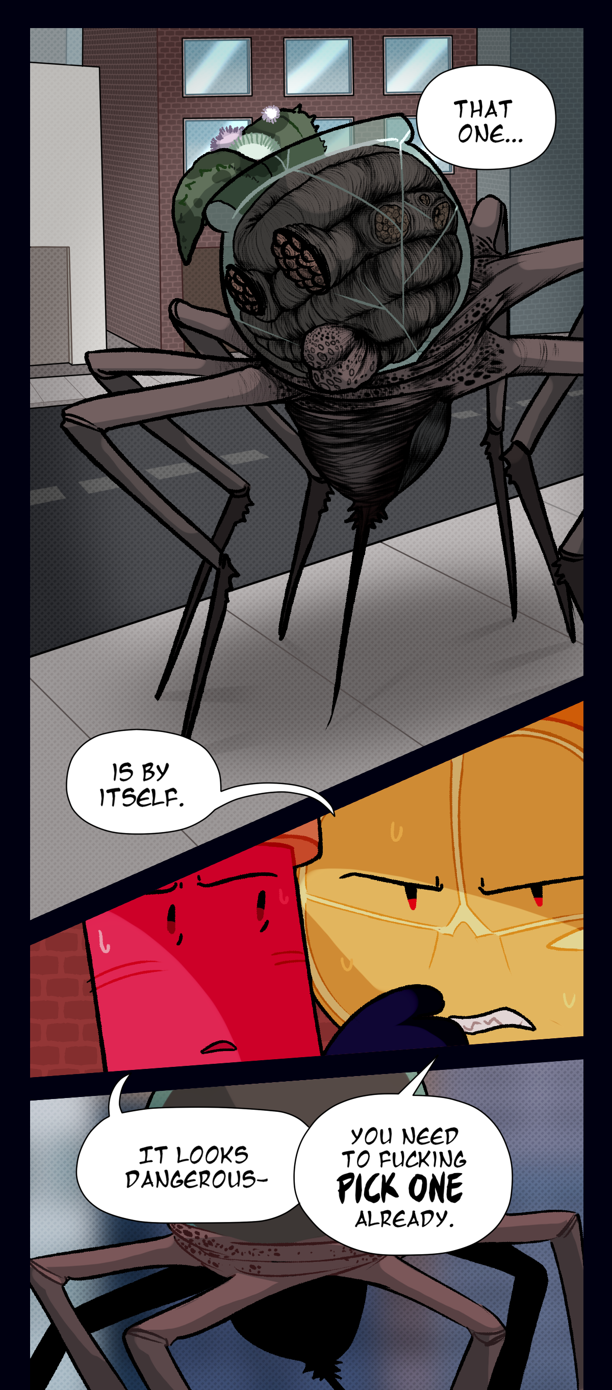 Objectified object show web comic, episode 26, Tainted Goods, Spool, Citrus
