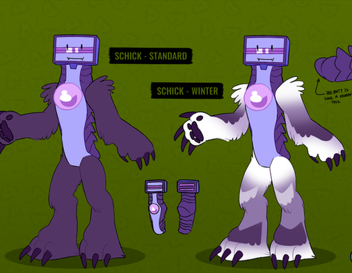 objectified, object show comic, razor, schick, wolf bear, object show character