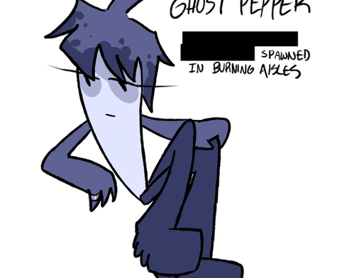 objectified, object show comic, ghost pepper, object show character