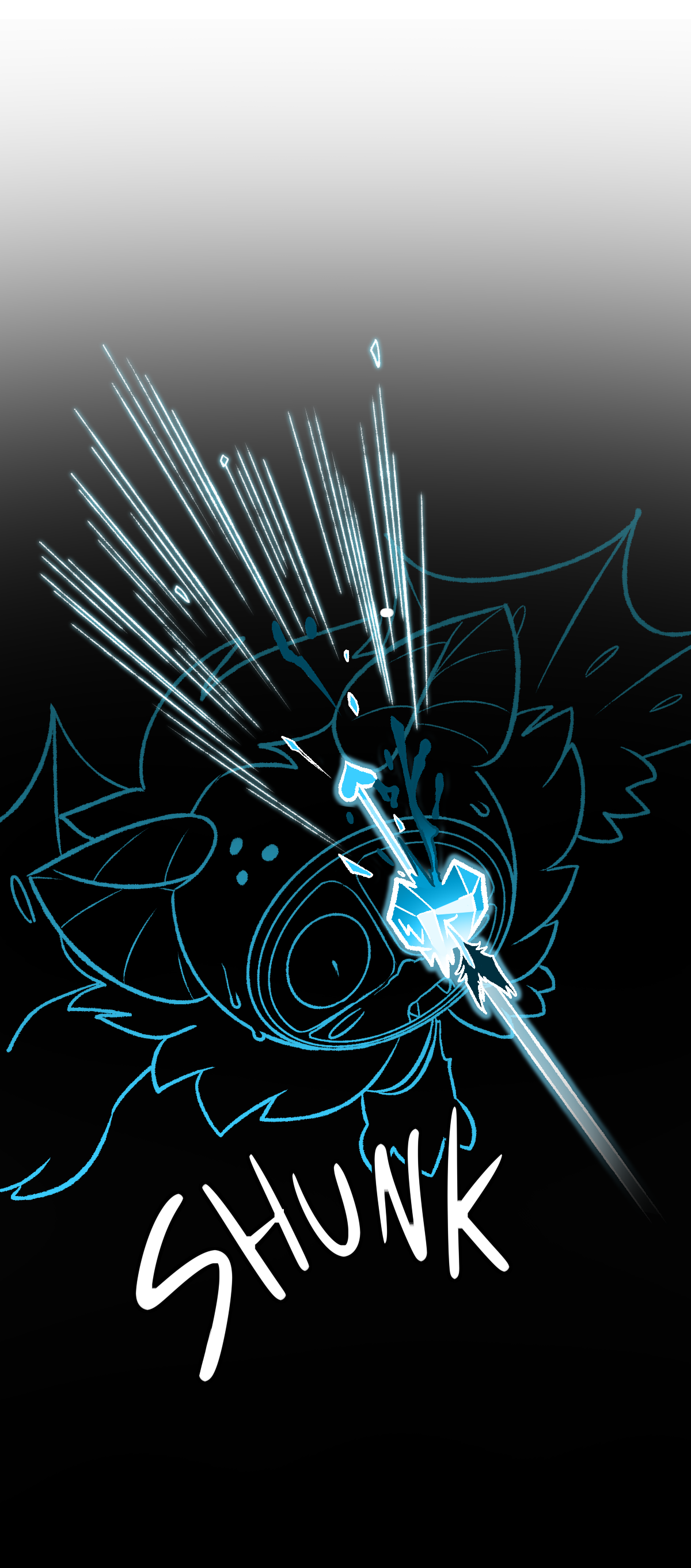 But the arrow flies, piercing with a shunk sound through Citrus' heart, and his eye.