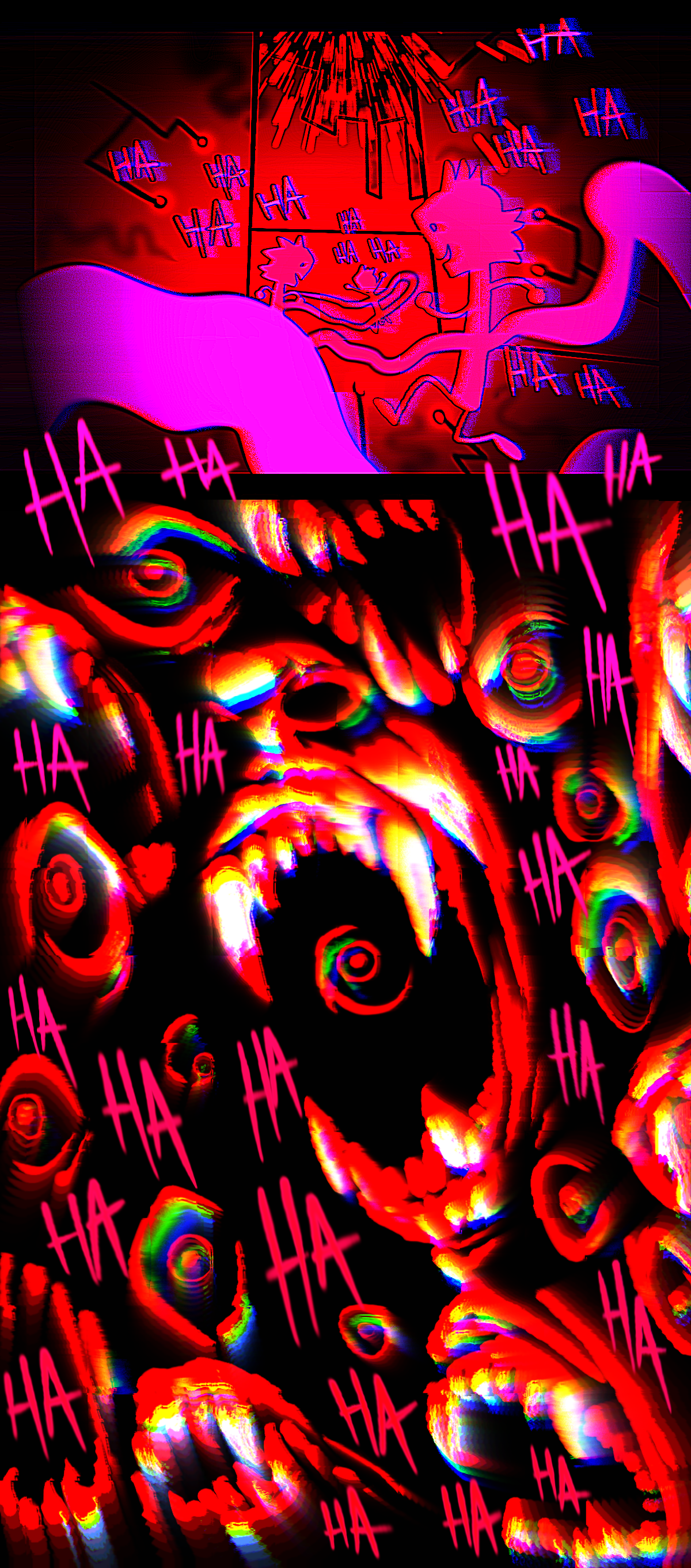 Harry says, I don't want to watch you become like Pana. I think we both know what happened to our sister. Tears are in the corners of Schick's eyes. Harry says, She is dead.  Meanwhile, Razor continues to suffer from delirium.