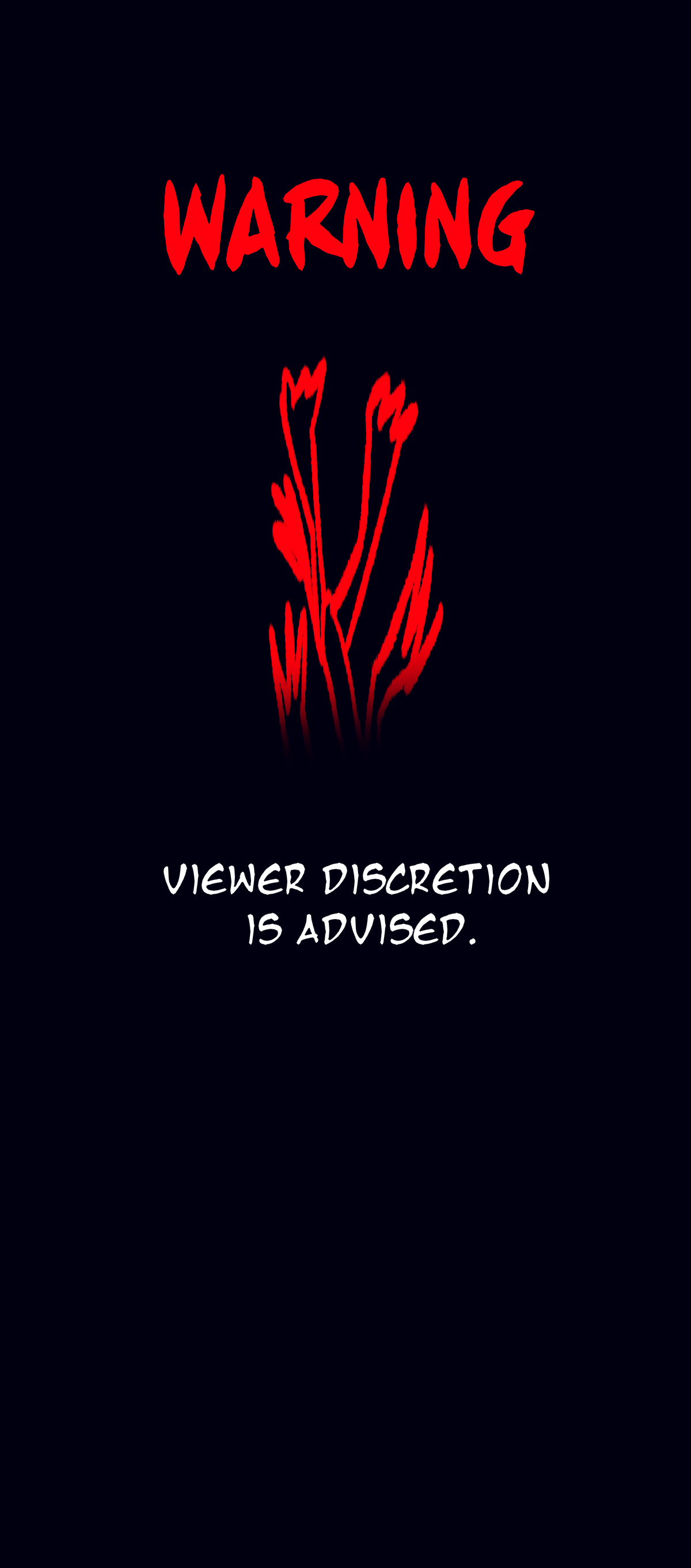 Warning. Viewer discretion is advised.