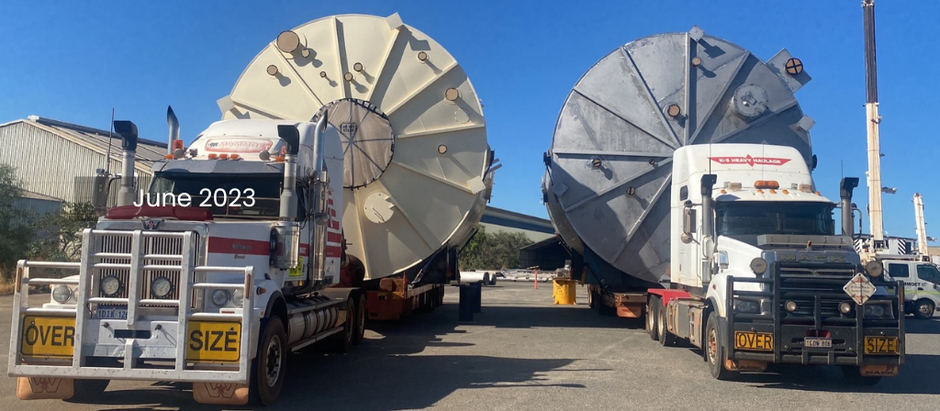 Project Completion - Westlink delivers carbon and stainless steel process tanks for Lithium Refinery