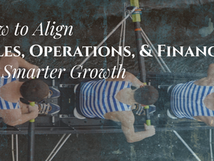 Align your sales and operations