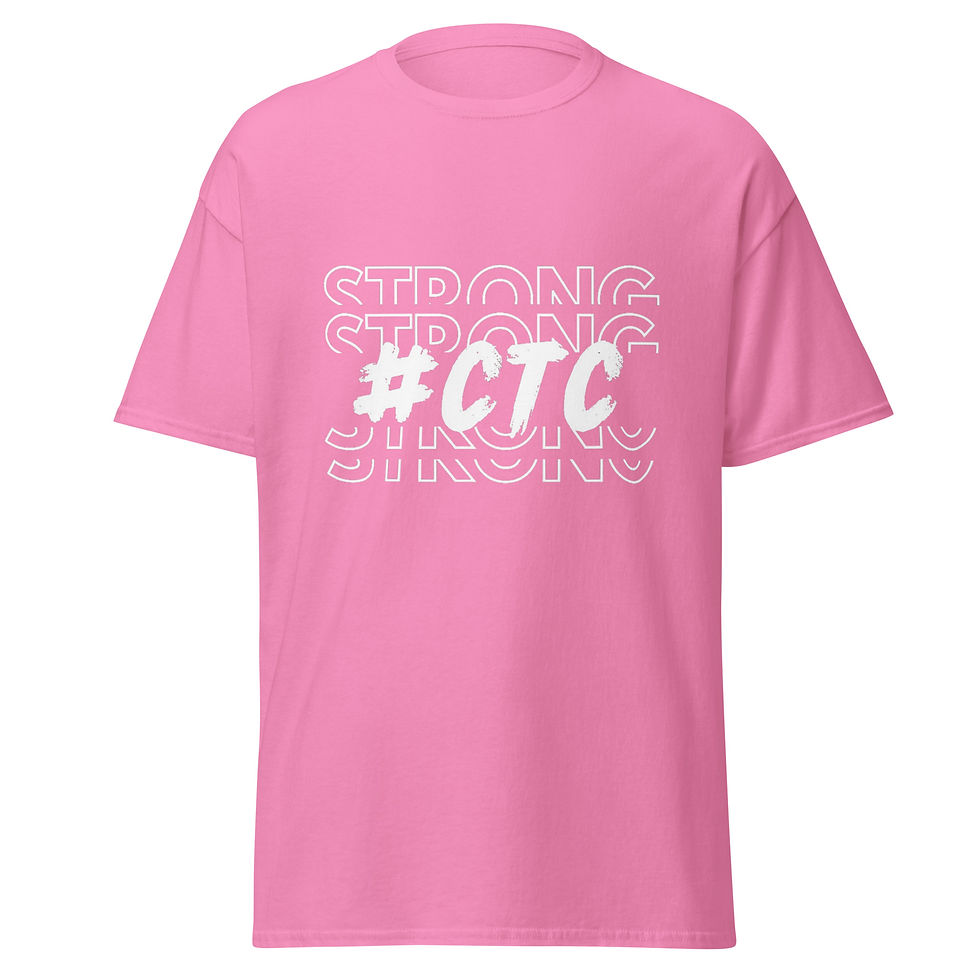 Thumbnail: #CTCStrong T-shirt (white logo)