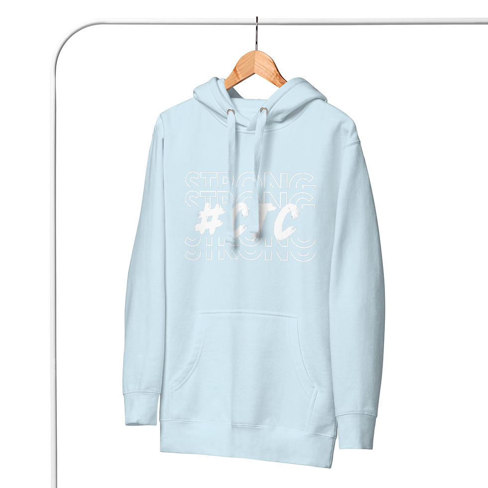 Thumbnail: #CTCStrong Hoodie (white logo)