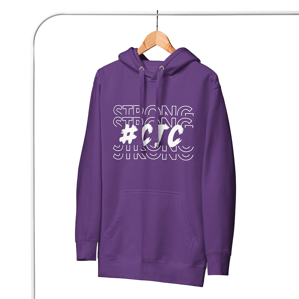 Thumbnail: #CTCStrong Hoodie (white logo)