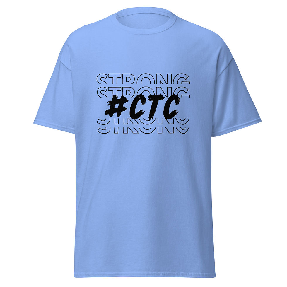 Thumbnail: #CTCStrong T-shirt (black logo)