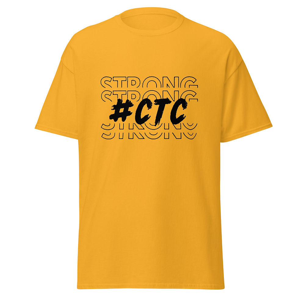 Thumbnail: #CTCStrong T-shirt (black logo)