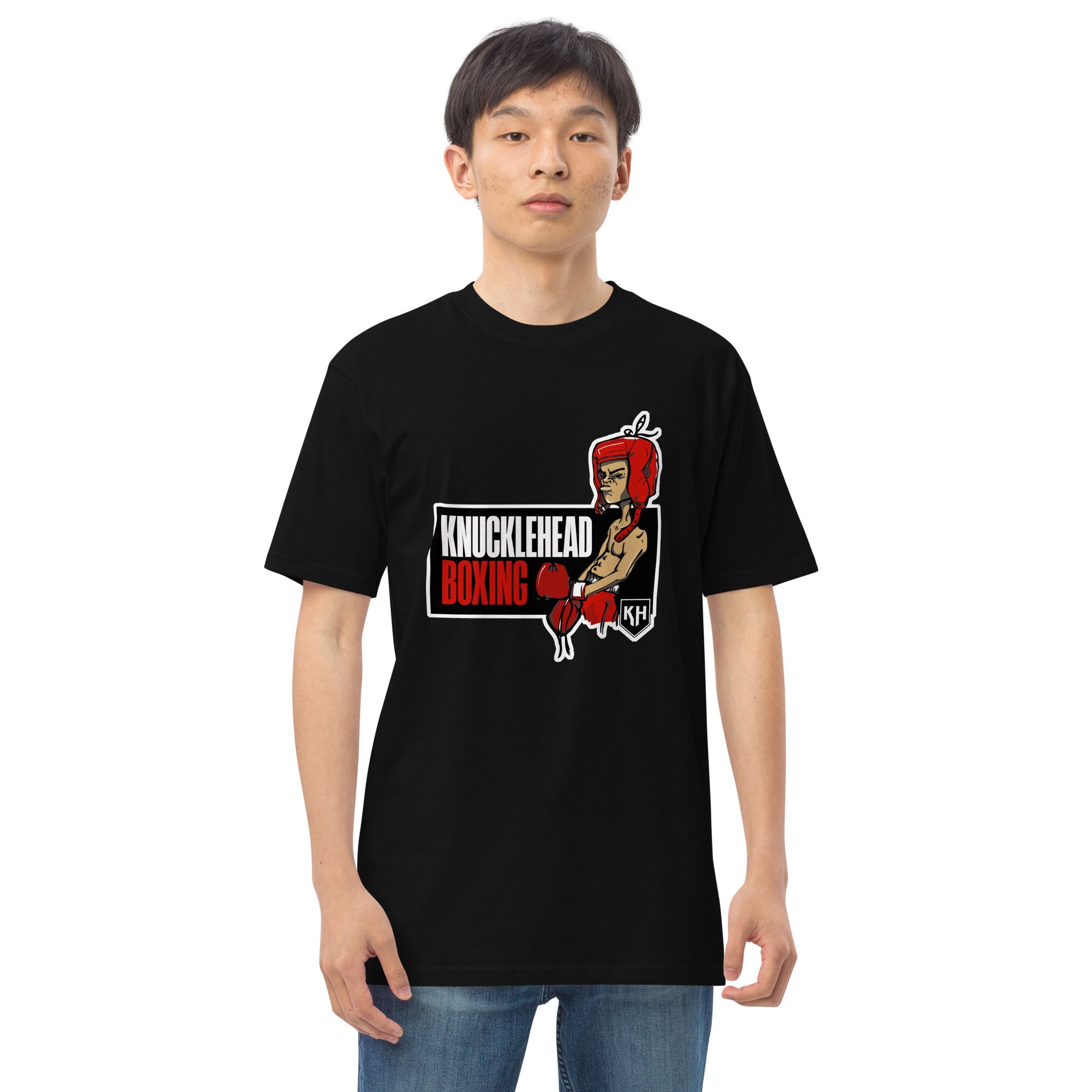Knucklehead Men’s premium heavyweight tee