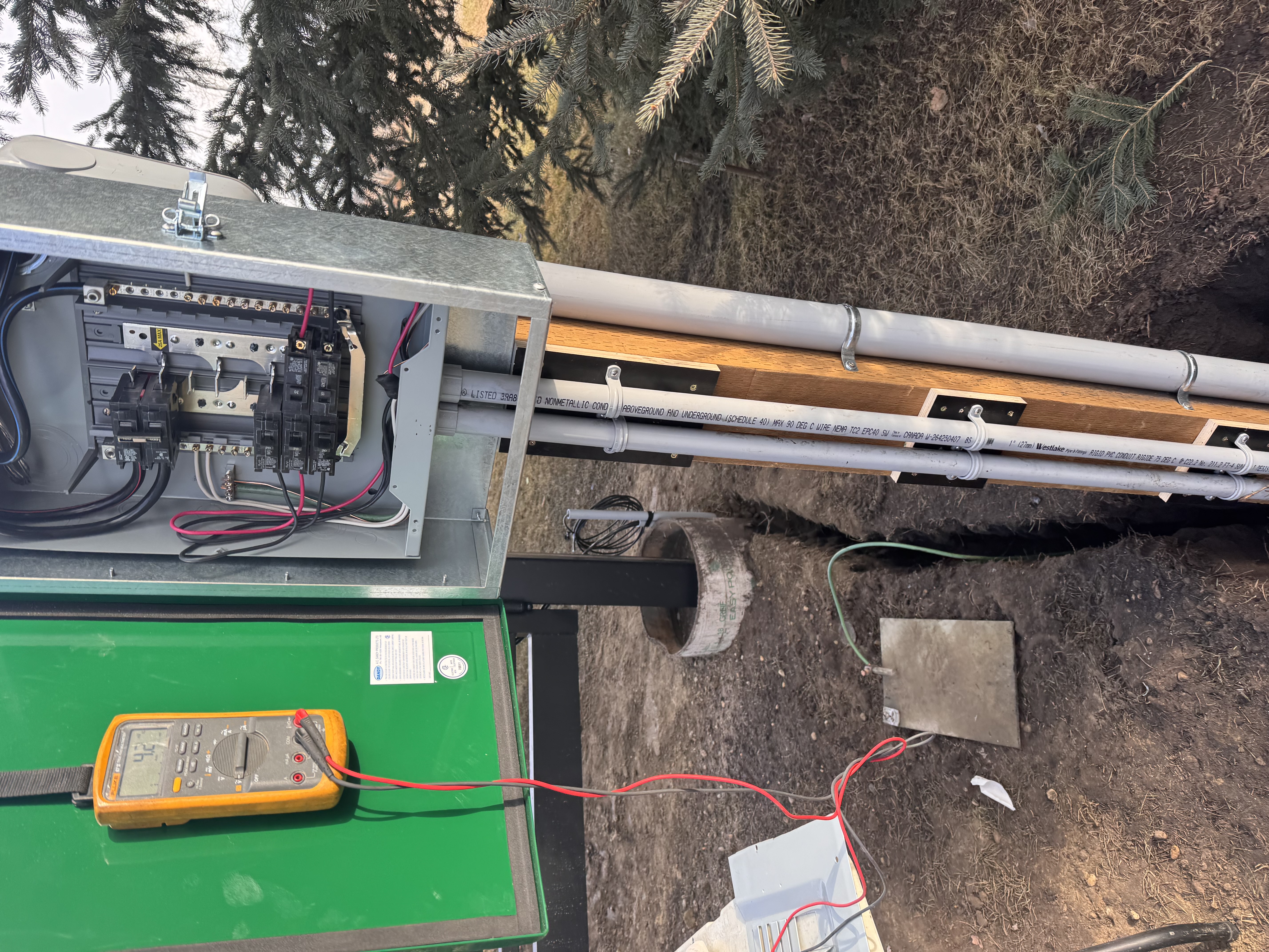 Farm Service with Entry Gate