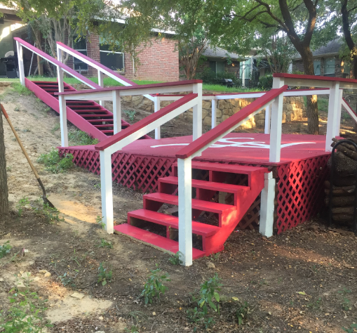 After of Deck Painting Project