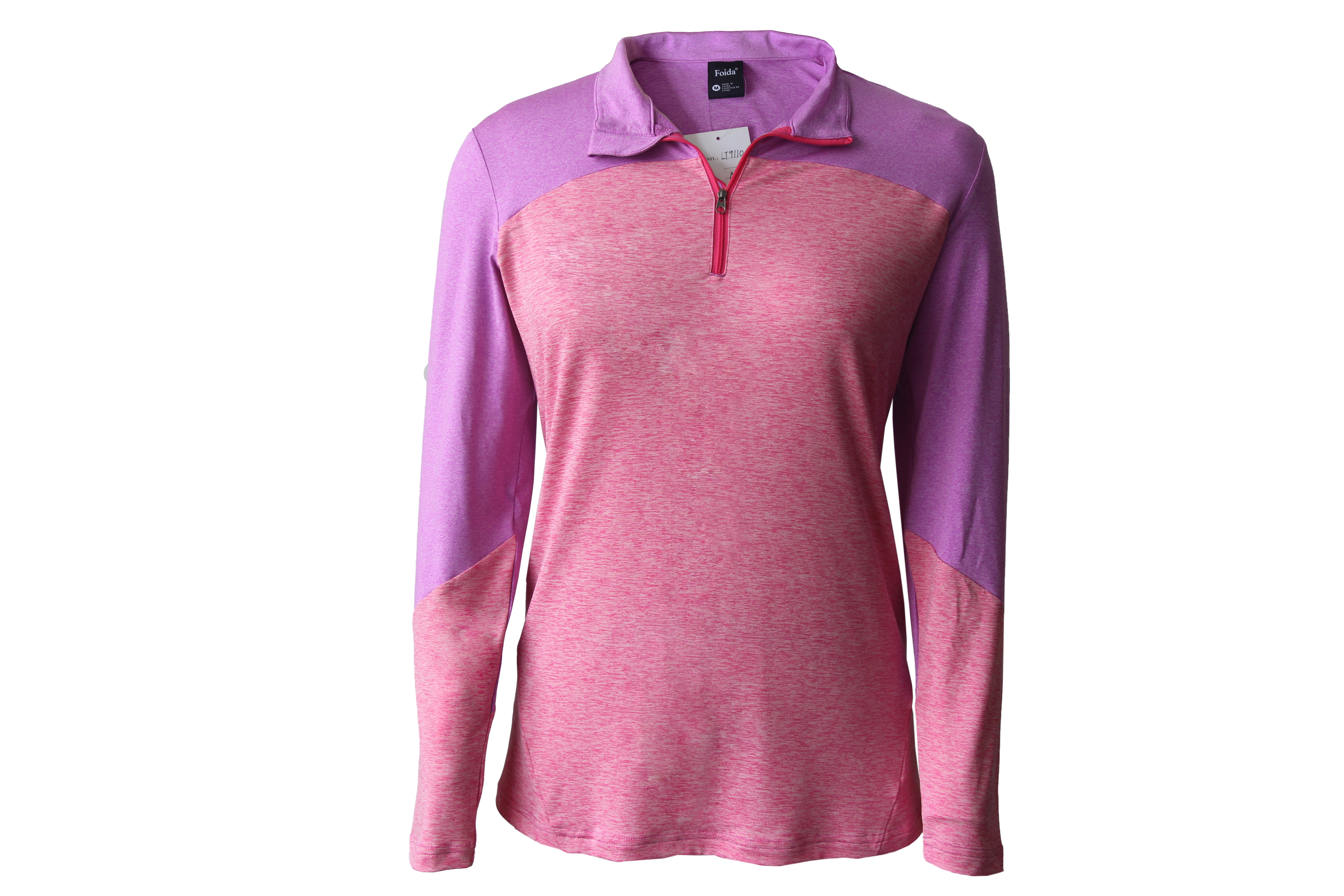 Women's Long Sleeve Zip Neck Trail Shirt
