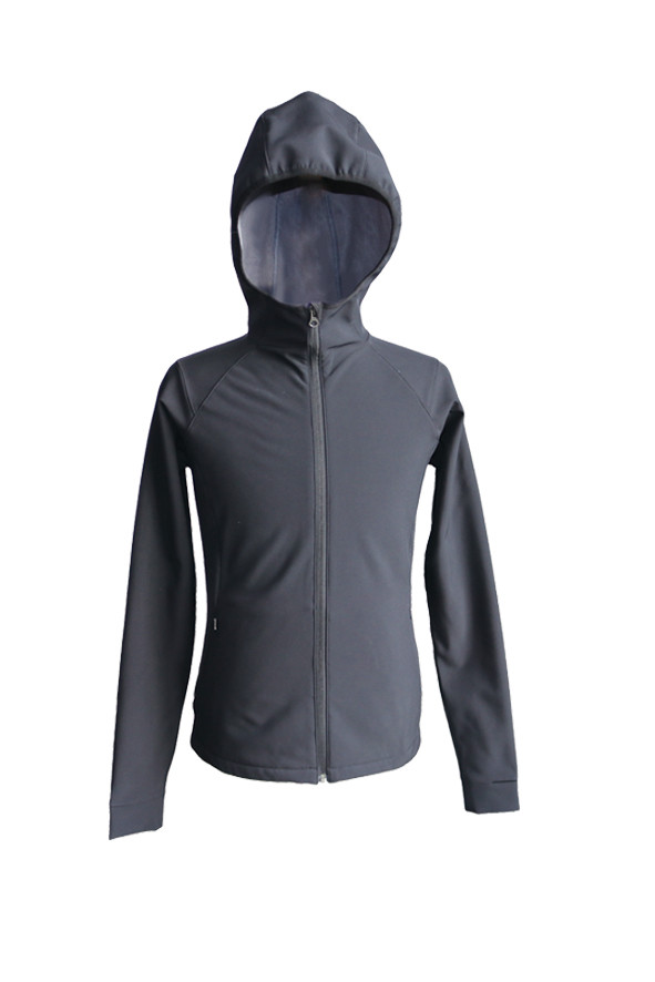 Women's Outdoor Front Zip Windproof Softshell Jacket