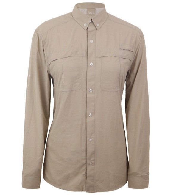 Bug Repellent Long Sleeve Fishing Shirt