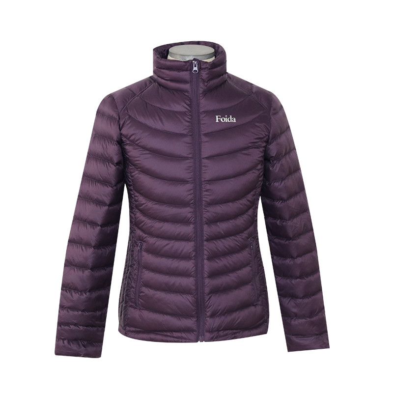 Women's Ultra Lightweight Stand Short Down Jacket