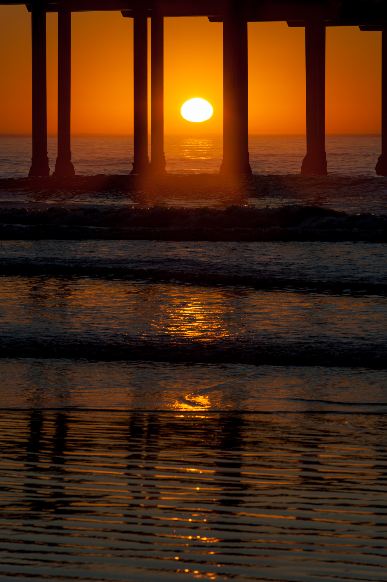 Scripps Pier Sunset
