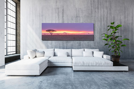 Serengeti Sunrise 32x96 FL Living Industrial Cement and White Sofa.jpg