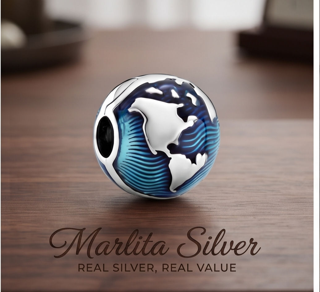 Globe Charm