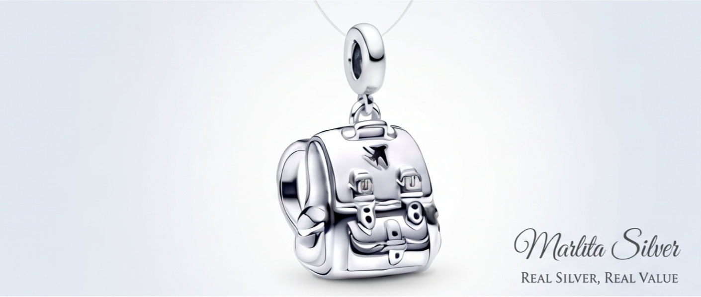 Wanderlust Backpack Charm