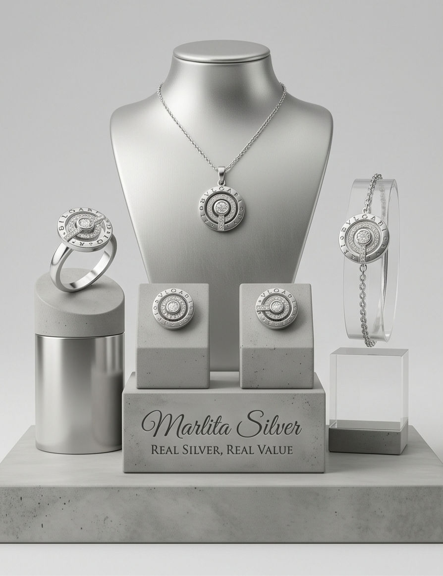 Modern Elegance in Pure Sterling Silver