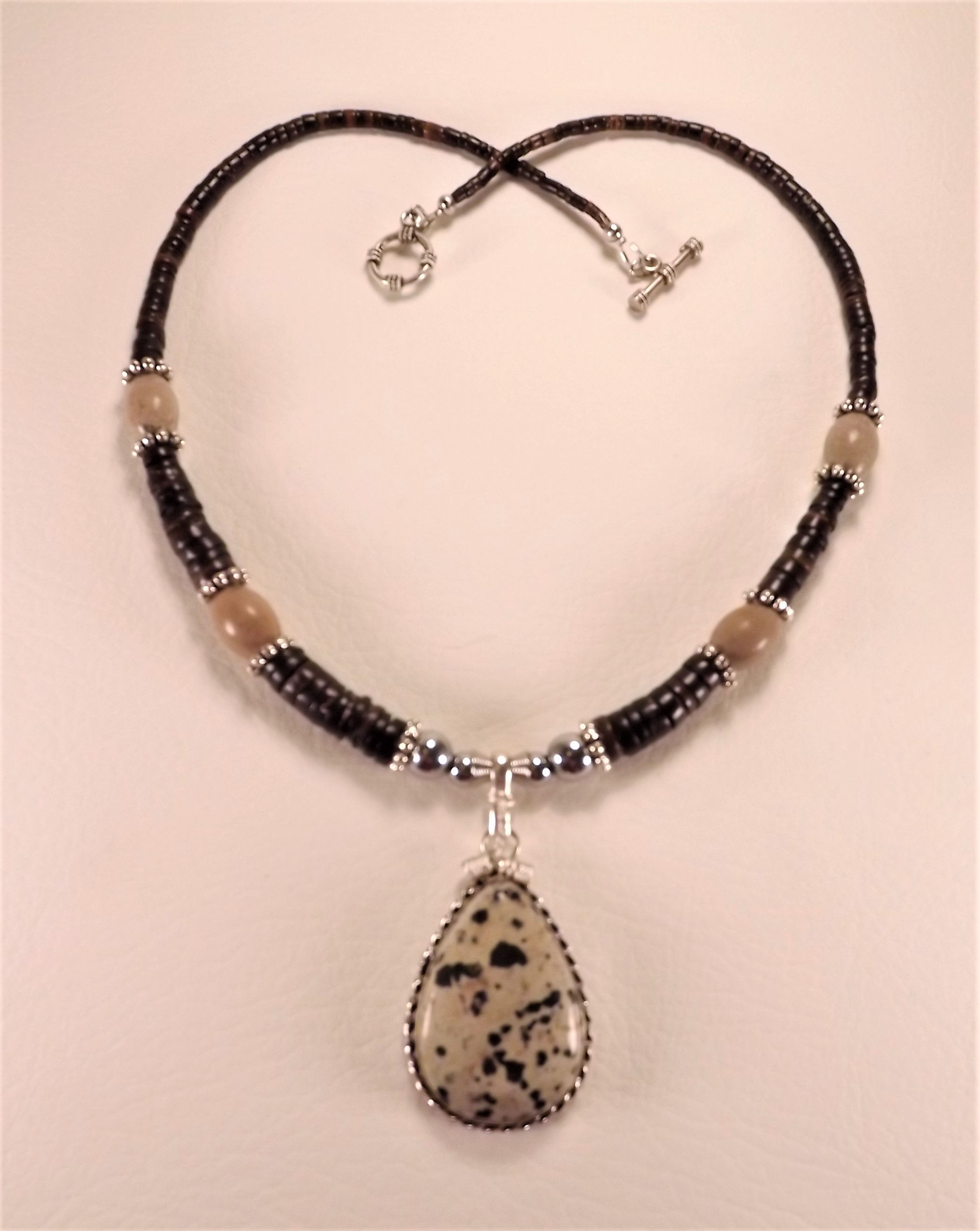 Dalmation Stone Necklace
