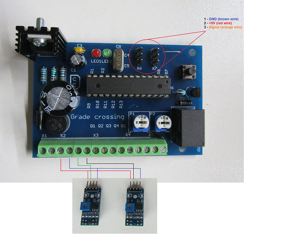 Thumbnail: Grade crossing module