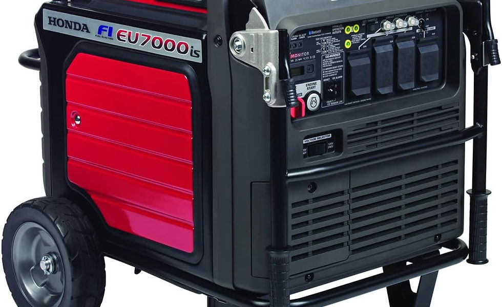 Honda EU7000iS portable inverter generator – 7000W quiet and fuel-efficient generator for home backup and outdoor use