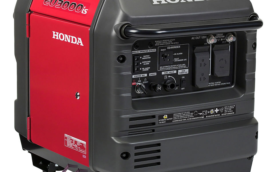 Honda EU3000iS portable inverter generator – 3000W quiet and fuel-efficient generator for home backup, camping, and outdoor u