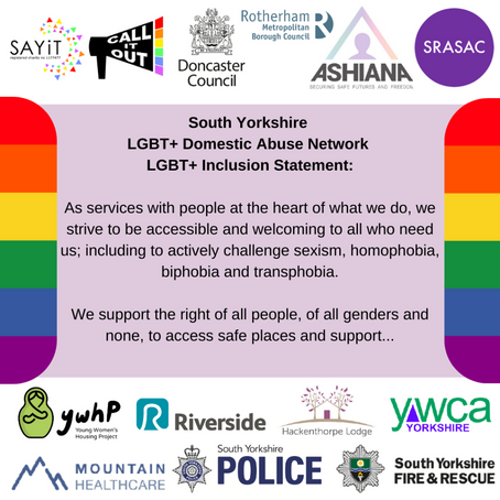 South Yorkshire LGBT+ Domestic Abuse Network LGBT+ Inclusion Statement